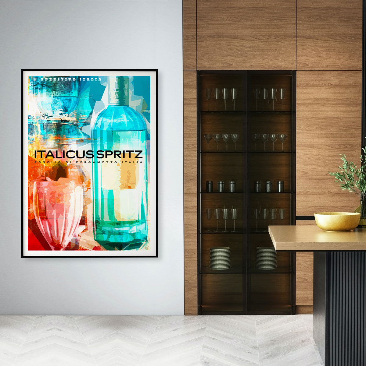 Italicus Spritz retro vintage print from Places We Luv