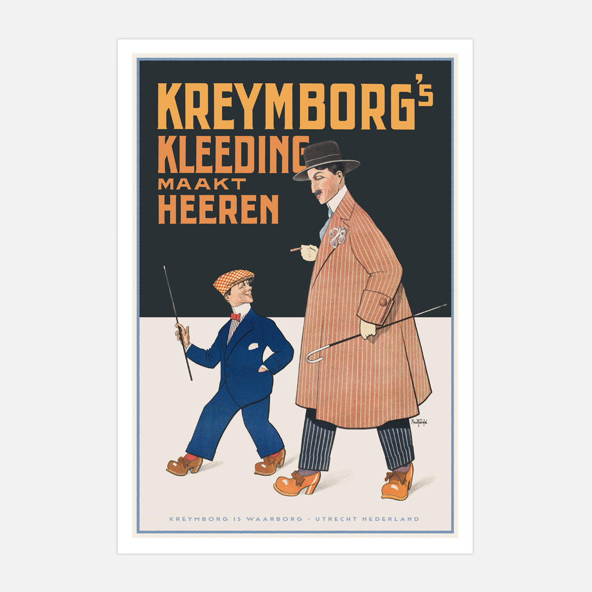 Kreymborg Utrecht Netherlands retro vintage print from Places We Luv