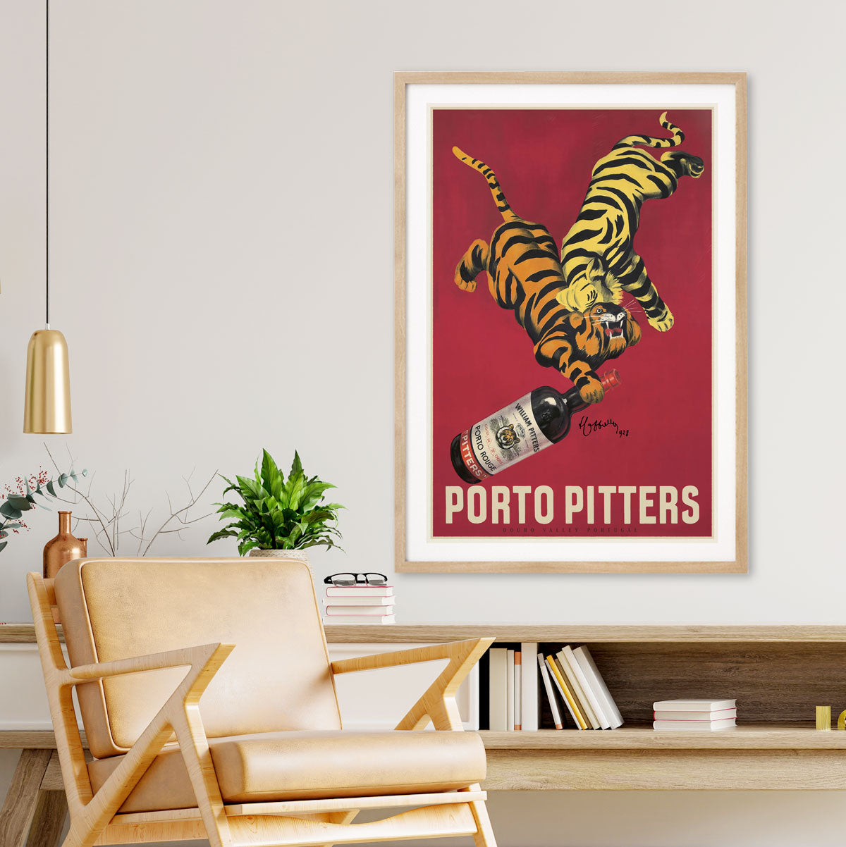Porto Pitters Portugal retro vintage print from Places We Luv