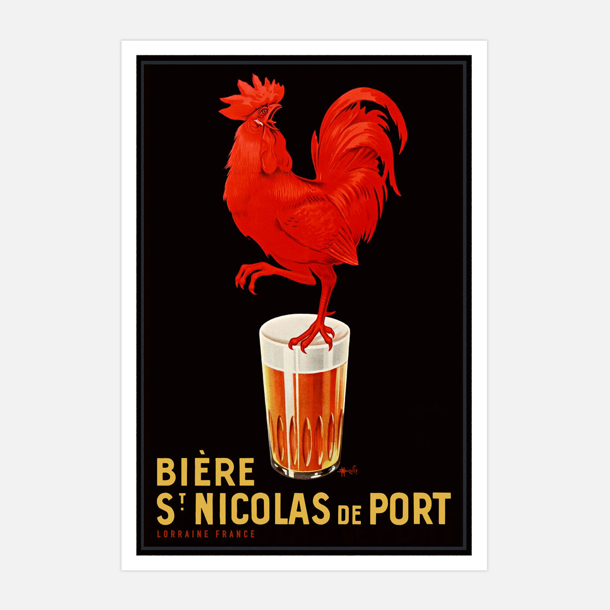 French Biere retro vintage print from Places We Luv