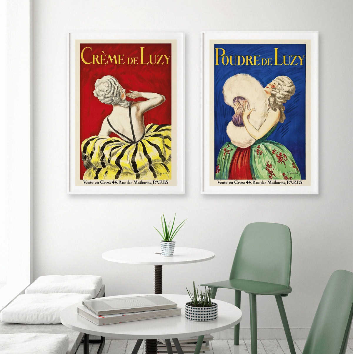 Poudre de Luzy paris vintage retro posters from Places We Luv