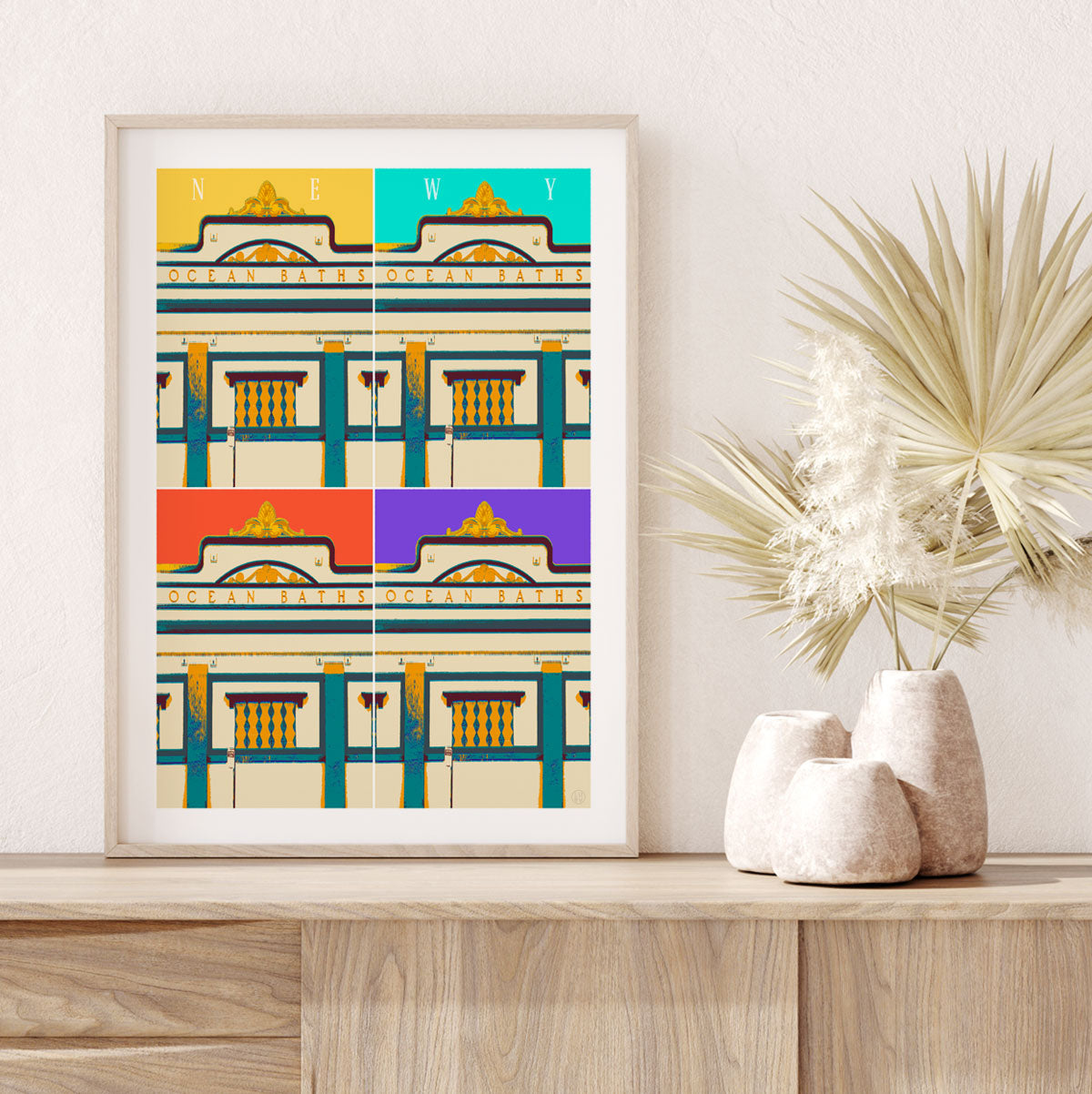 Newy pop retro vintage print from Places We Luv
