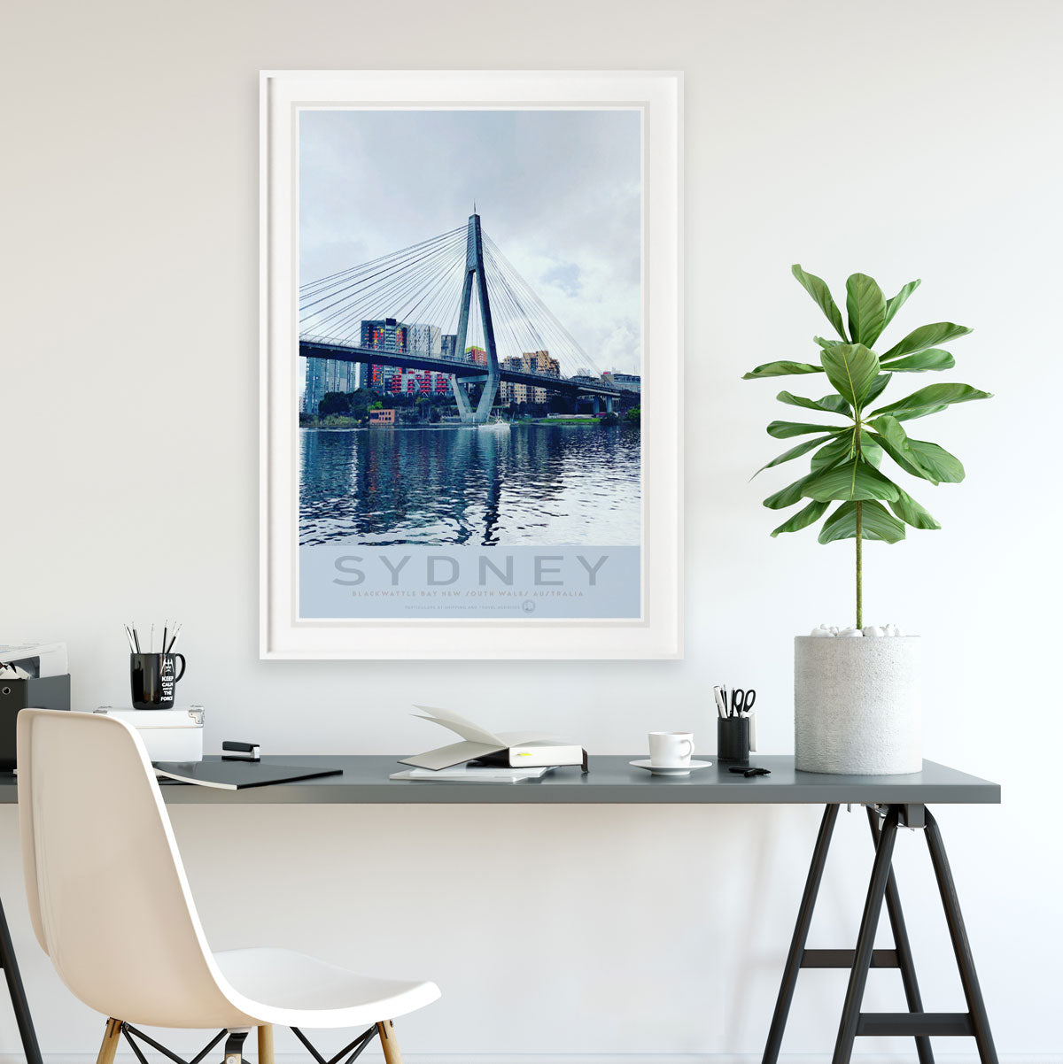 Sydney Australia vintage retro print from Places We Luv