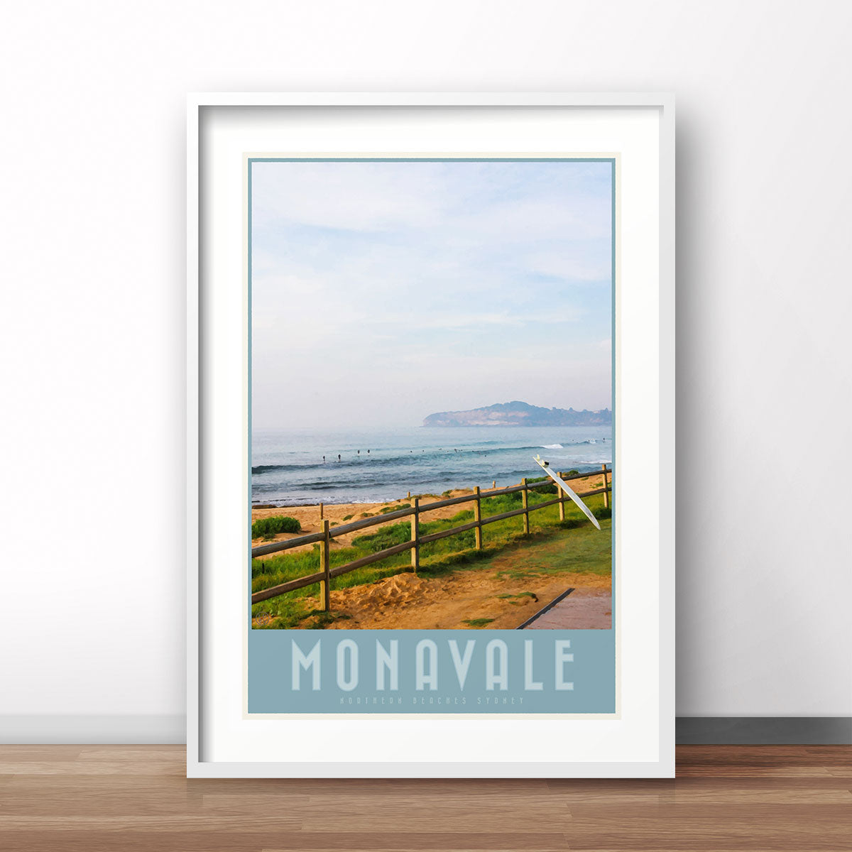 Mona Vale Board Print