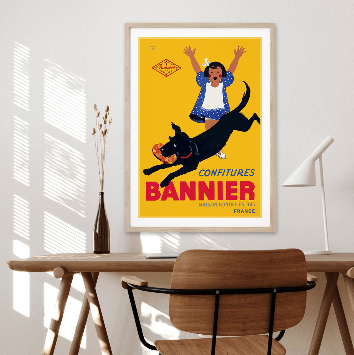 Bannier France retro vintage advertising poster from Places We Luv