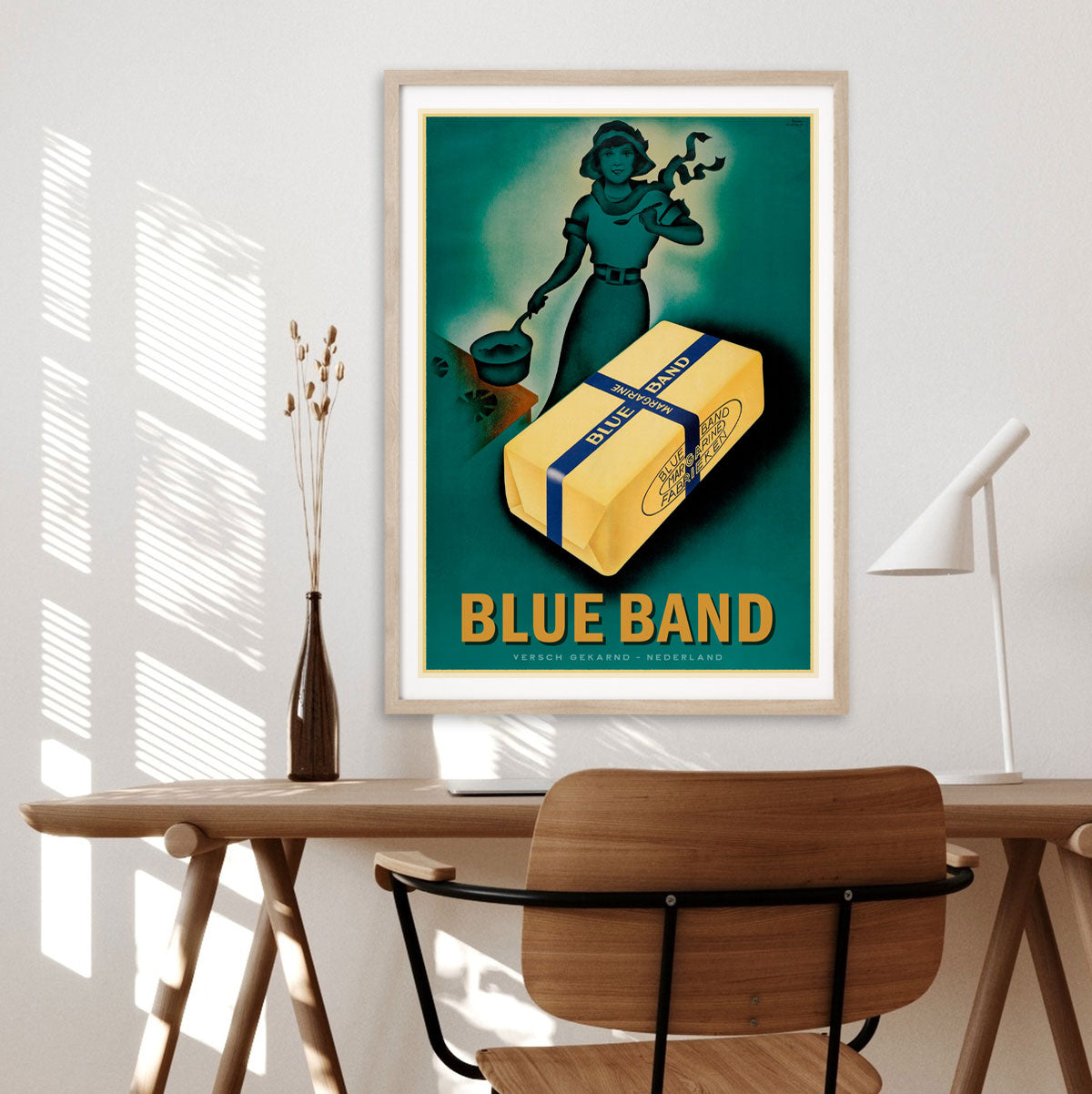 Blue Band Margarine The Netherlands retro vintage print from Places We Luv