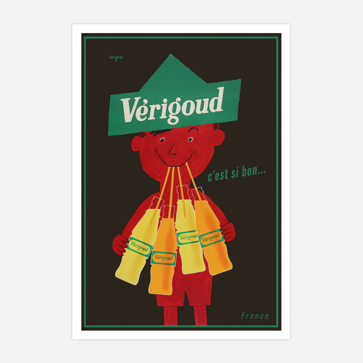 French Verigoud retro vintage advertising print from Places We Luv