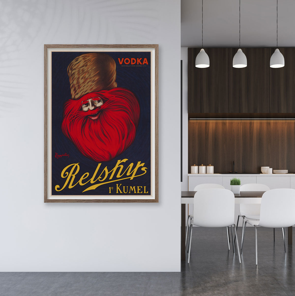 Relskys Vodka retro vintage poster from Places We Luv