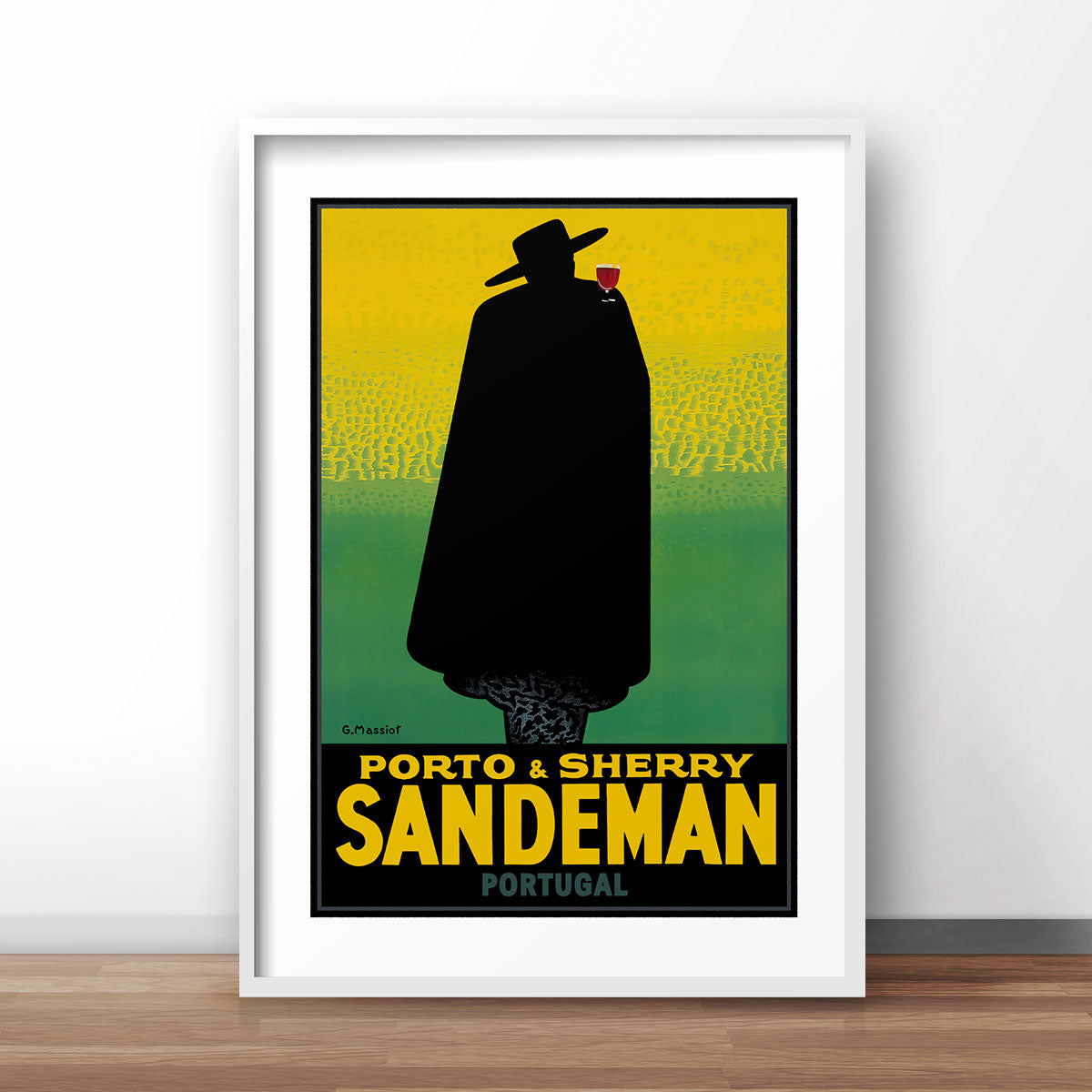 Sandeman Portuguese vintage retro poster from Places We Luv