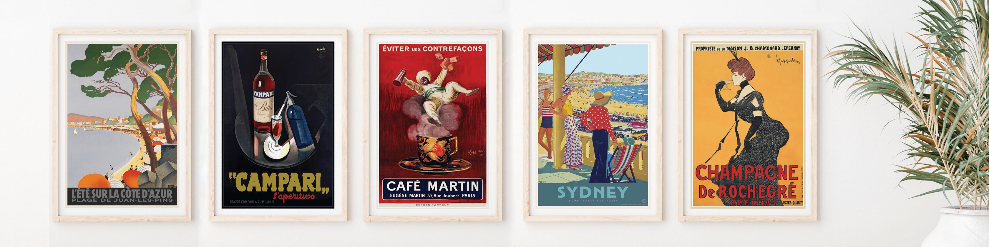 Huge range of vintage retro posters and framed prints from Places We Luv