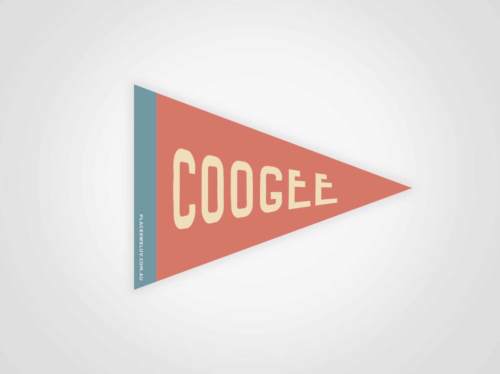 Coogee travel flag decal