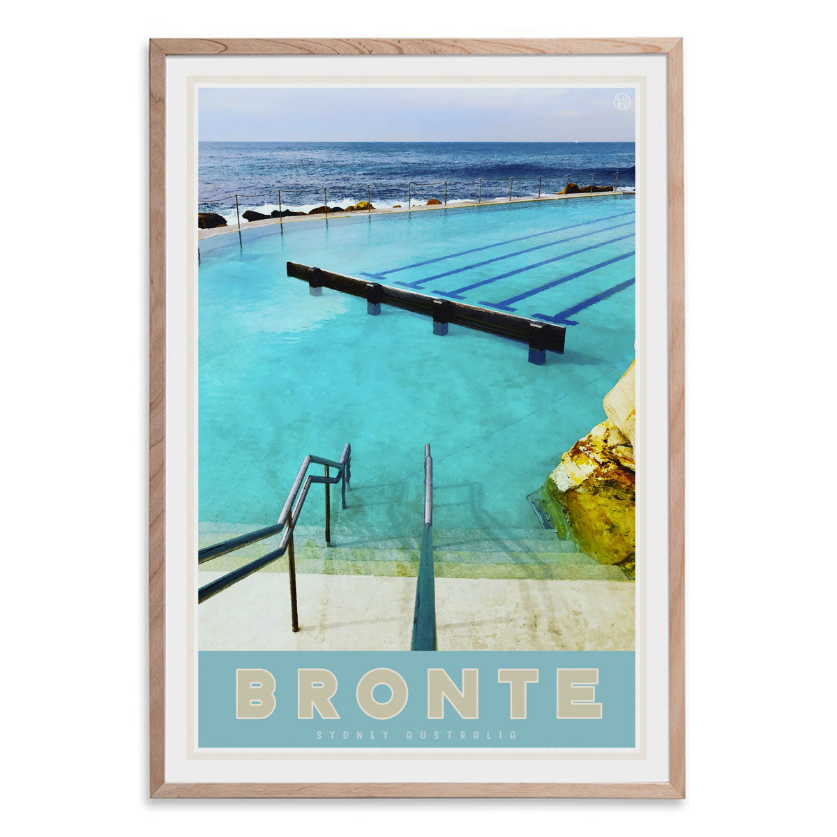 Bronte Retro Vintage Print