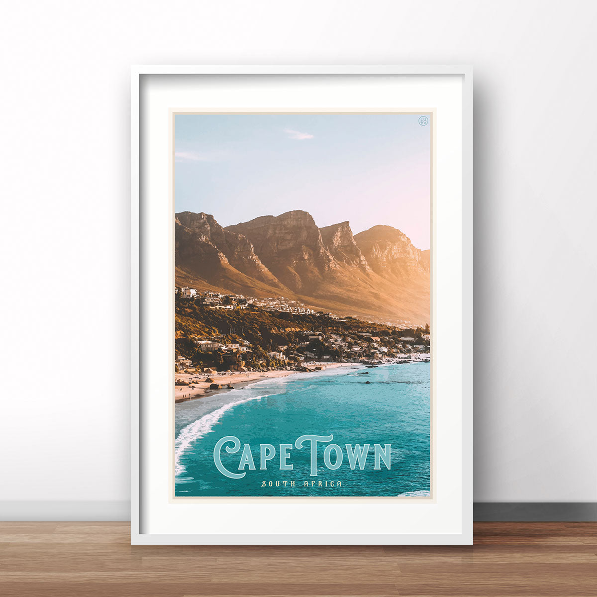 Cape Town South Africa Travel Print by Places We Luv