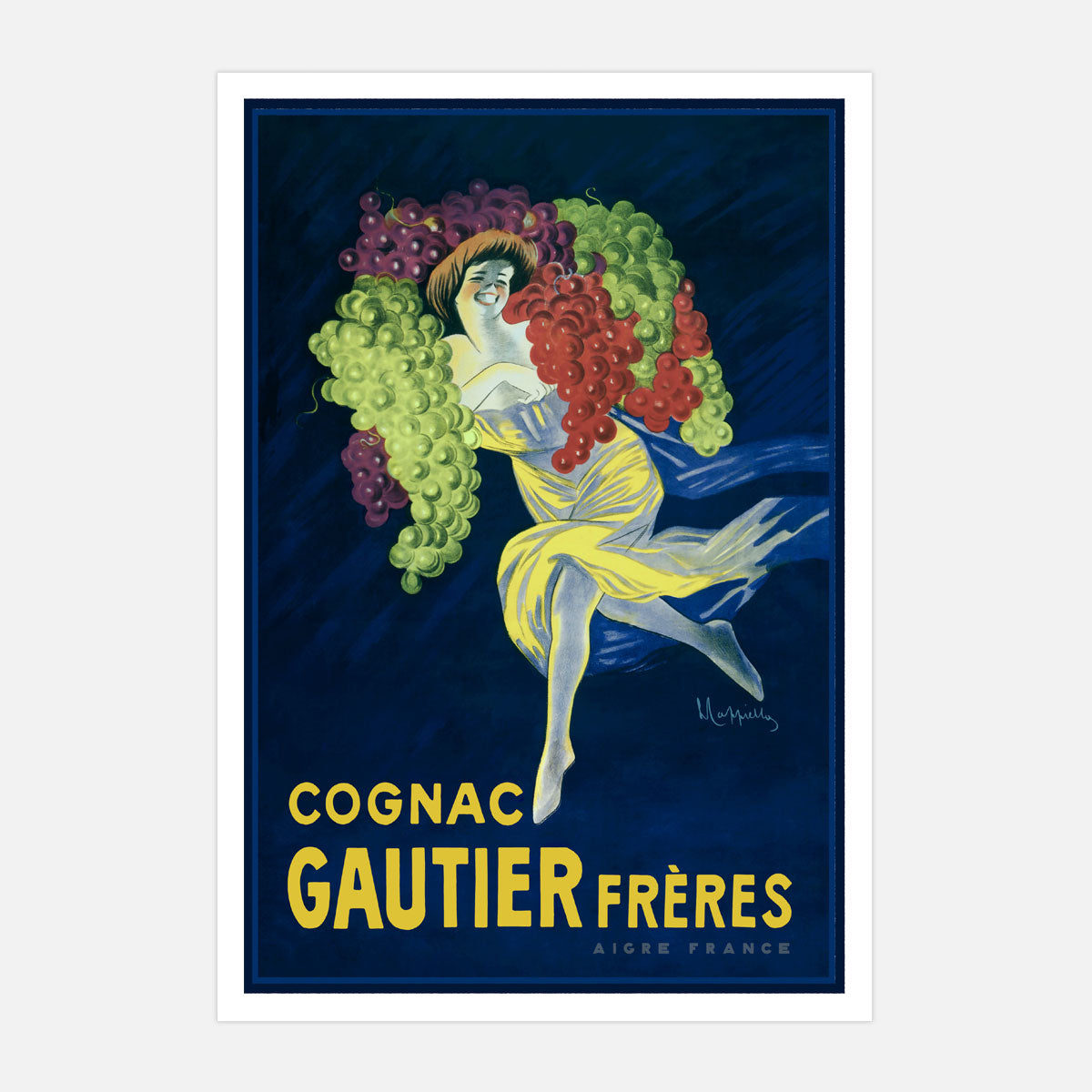 French Cognac retro vintage print from Places We Luv