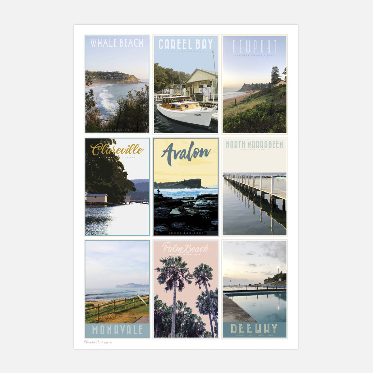 Northern Beaches Sydney mixed vintage travel style by placesweluv