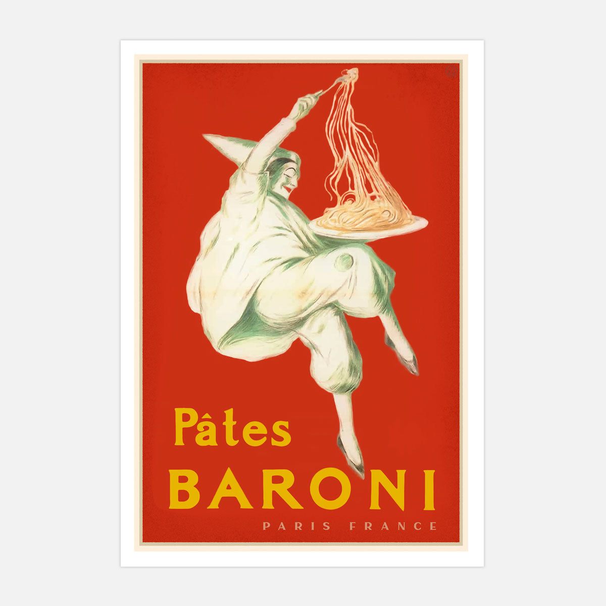 Pates Baroni Paris, retro poster from Places We Luv