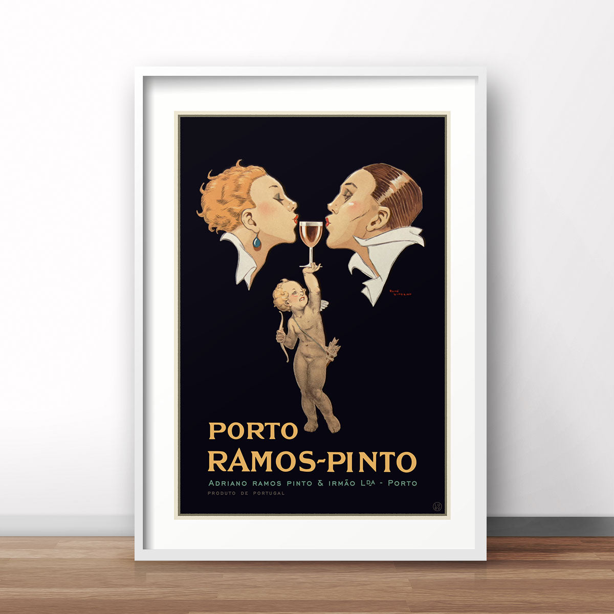 Porto Ramos Pinto French 1920's advertising print from Places We Luv