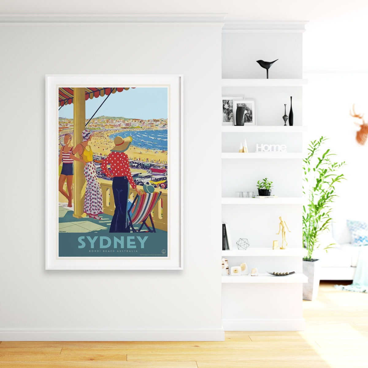 Sydney Australia vintage advertising poster print in various sizes from PLaces We Luv