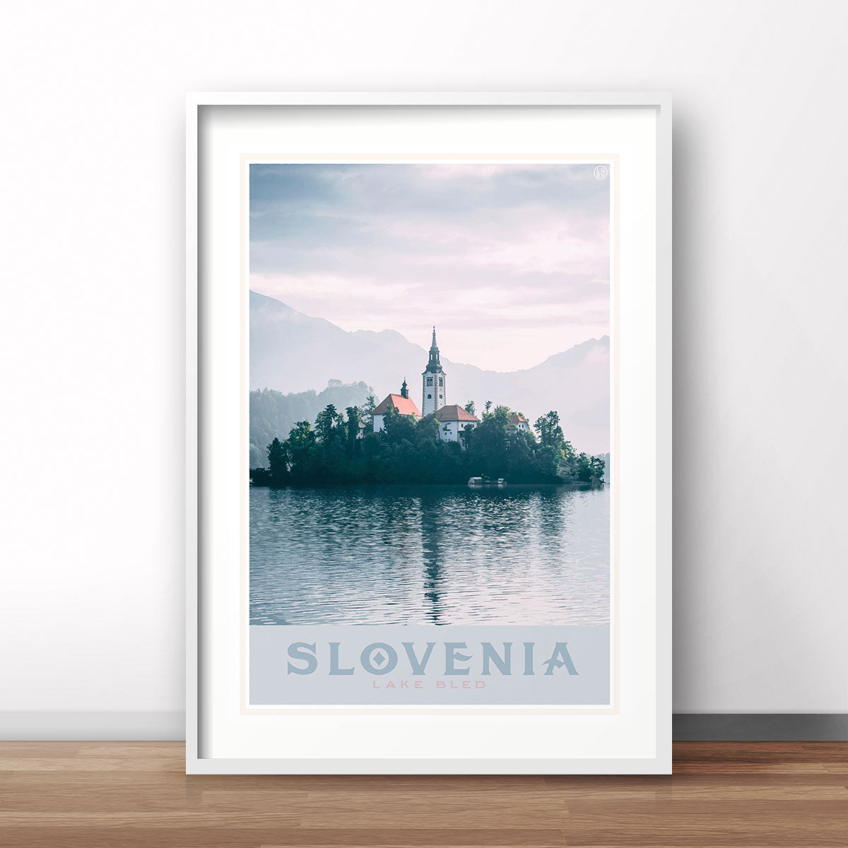 Slovenia Travel Print by places We Luv