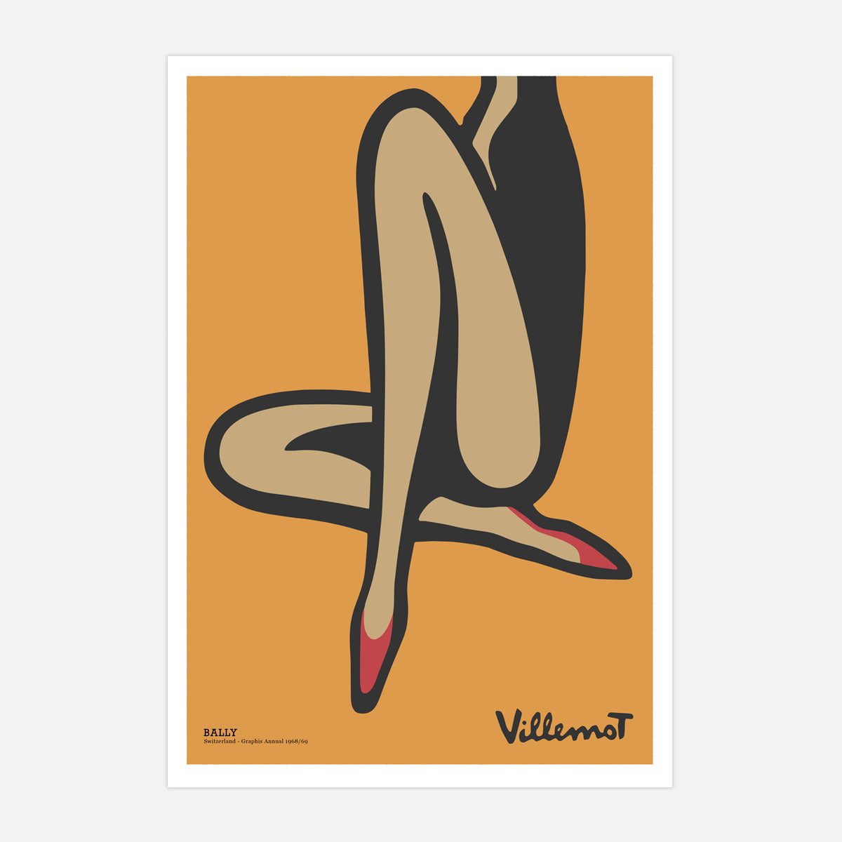 Bally Villemot retro vintage advertising print from Places We Luv