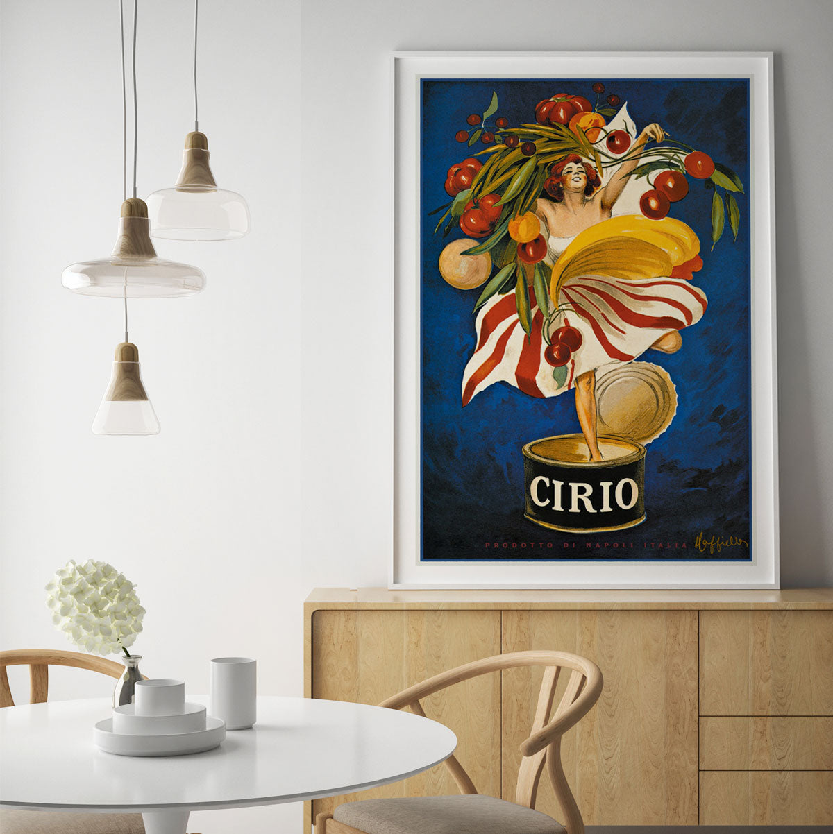 Cirio Italy retro vintage poster from Places We Luv