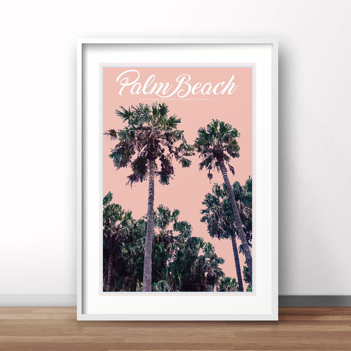 Palm Beach Palms - Sydney - original design print by Placesweluv 