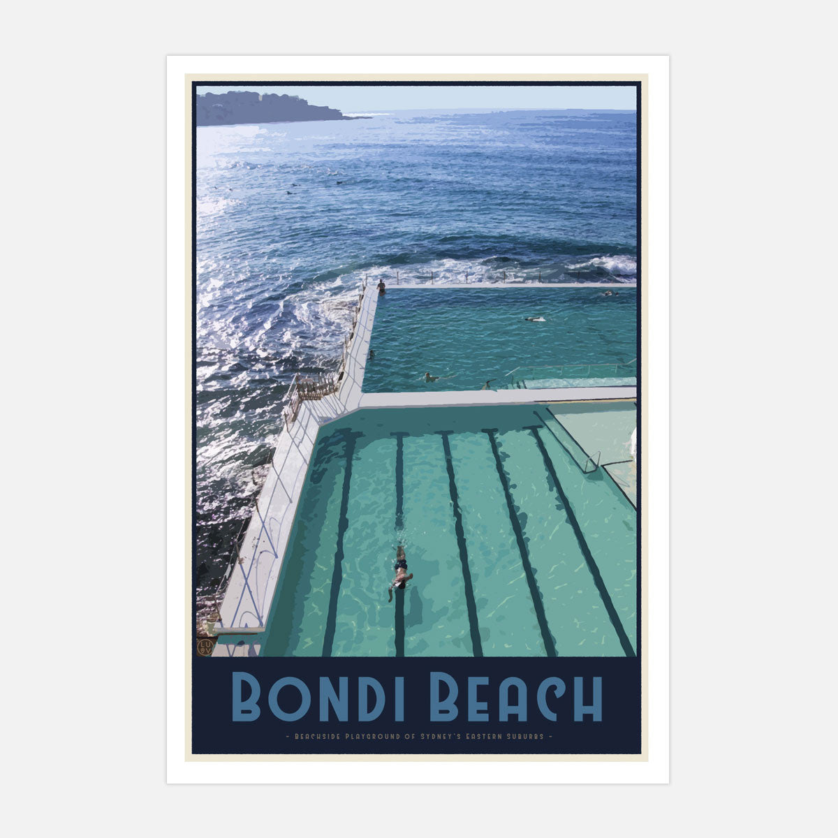 Bondi Beach Pool Print - Places We Luv