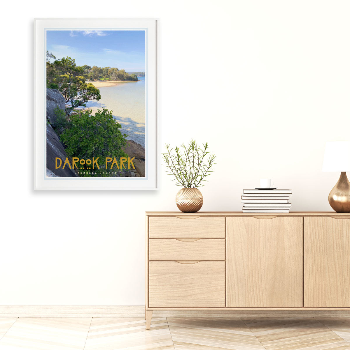 Cronulla Darook Park framed print travel style by places we luv
