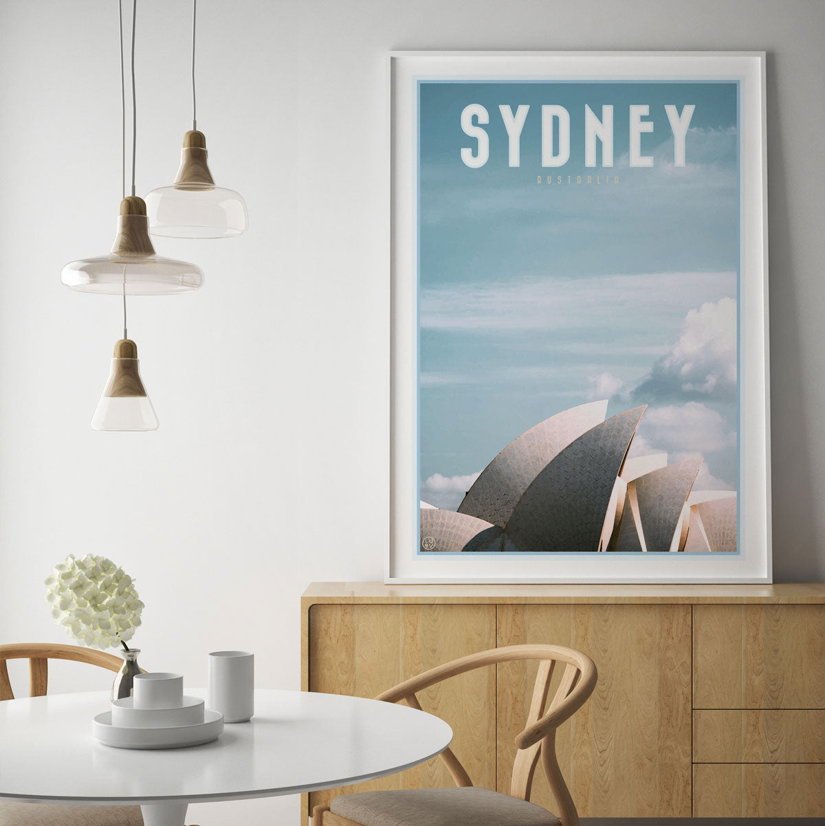 Sydney Sails framed wall art by places we luv