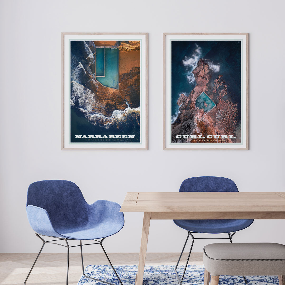 Pair up and save on travel prints - original designs by Places We Luv