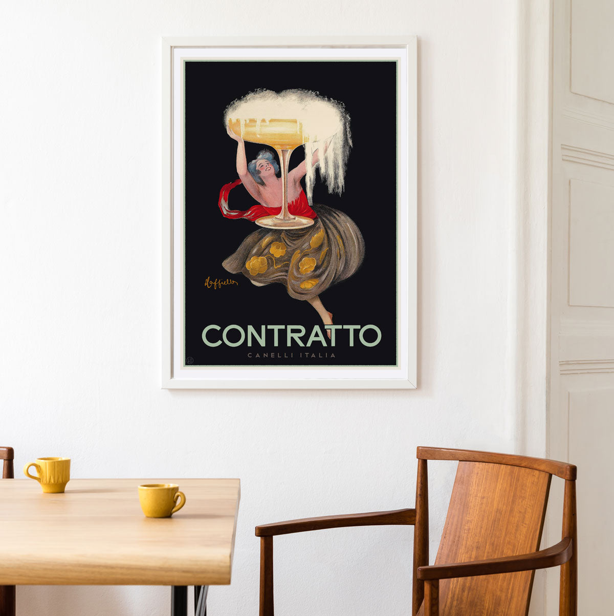 Contratto Italy retro vintage advertising print- Places We Luv