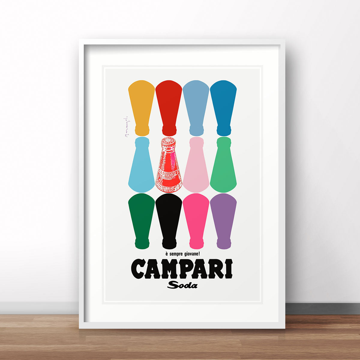 Campari Soda #2 vintage retro advertising print from Places We Luv