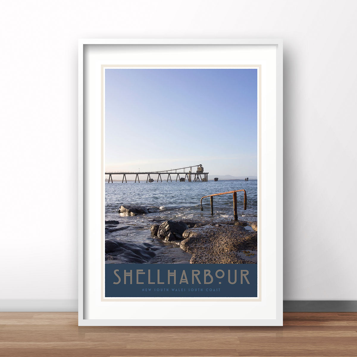 Shell Harbour Travel Print